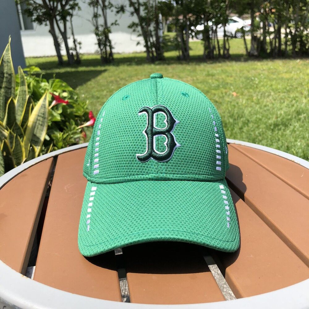 New Era Green Monstah Red Soax Mesh Cap with White Accents